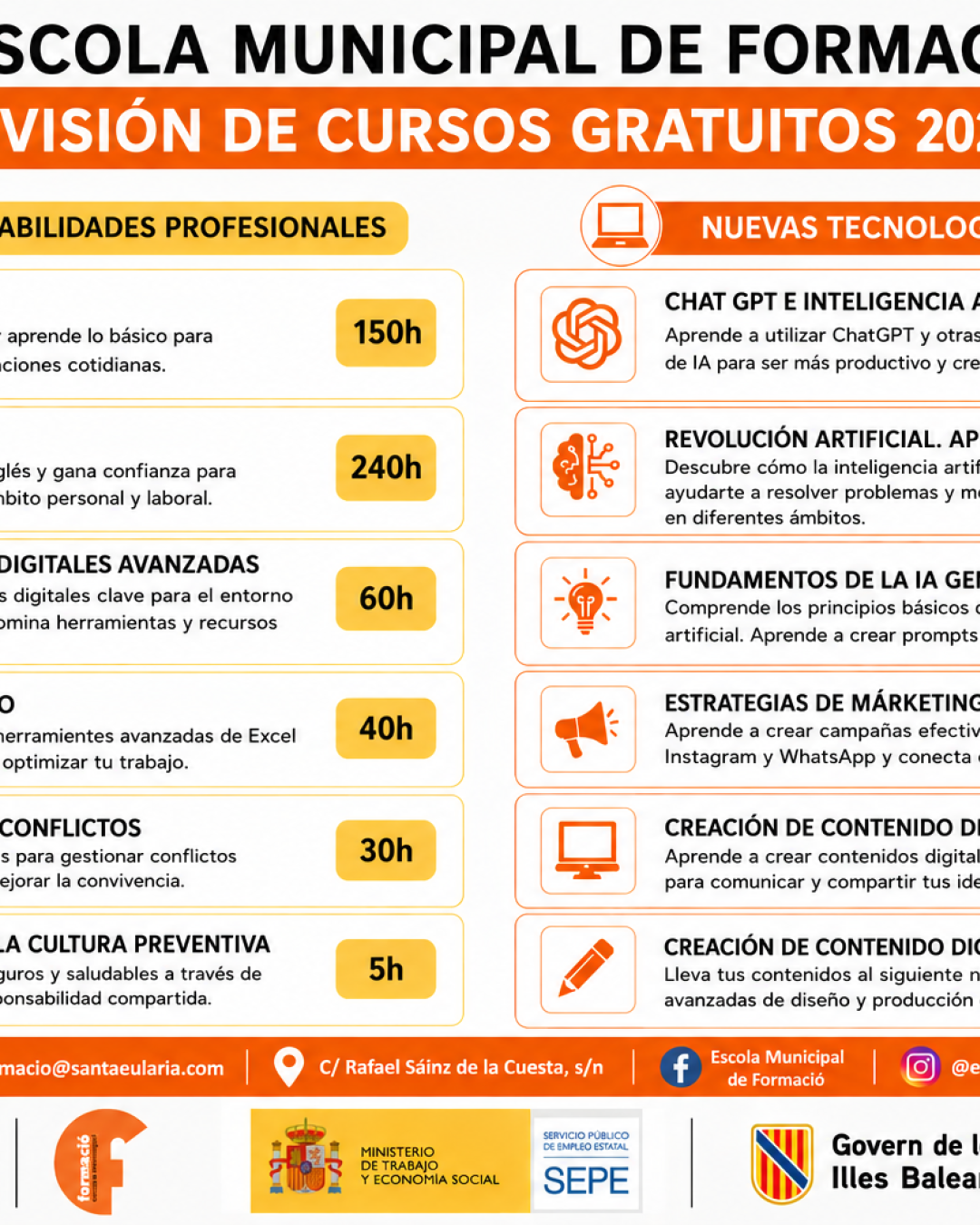PREVISIÓN CURSOS 2026-2027
