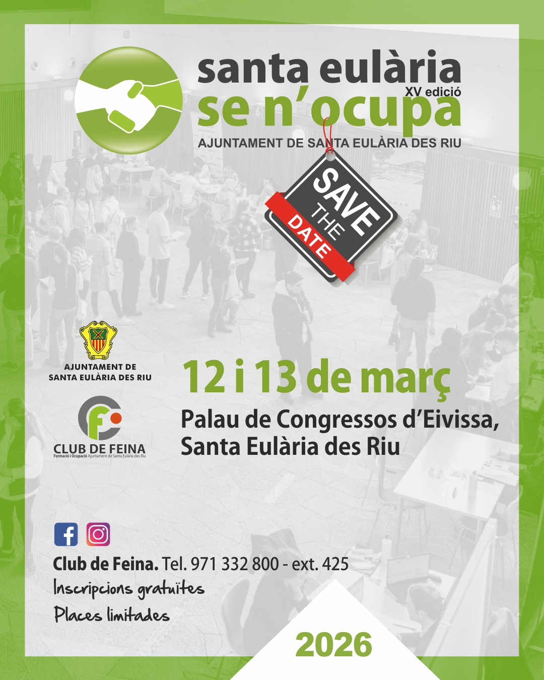 SAVE THE DATE SANTA EULÀRIA SE N'OCUPA 2026