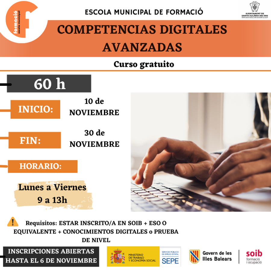 CURSO COMPETENCIAS DIGITALES AVANZADAS