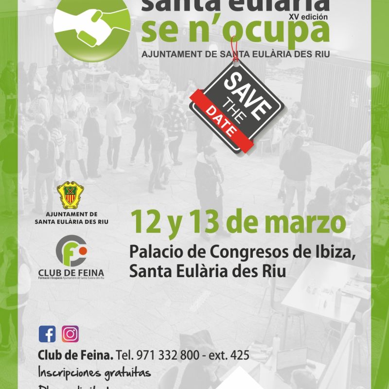 SAVE THE DATE SANTA EULÀRIA SE N'OCUPA 2026
