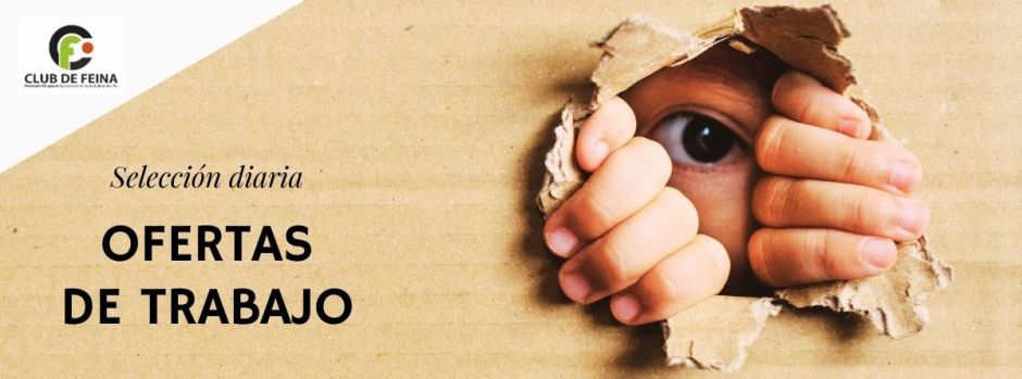 Ofertas de trabajo del viernes, 12 de junio de 2026 // Ofertes de feina de divendres, 12 de juny de 2026