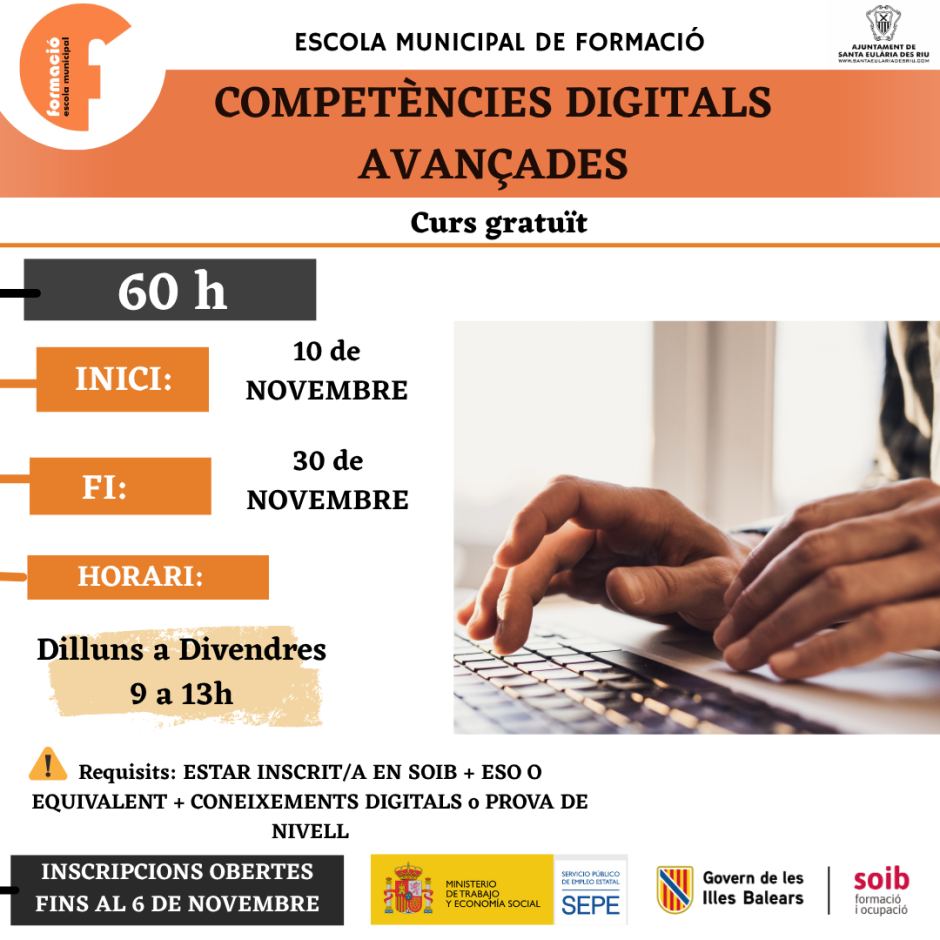 CURS COMPETÈNCIES DIGITALS AVANÇADES