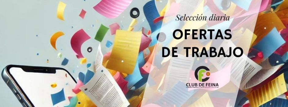 Ofertas de trabajo del jueves, 26 de marzo de 2026 // Ofertes de feina de dijous, 26 de març de 2026