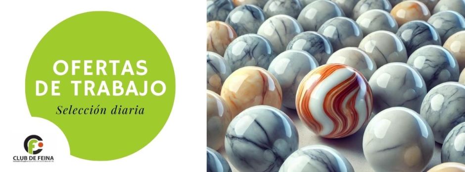 Ofertas de trabajo del viernes, 5 de junio de 2026 // Ofertes de feina de divendres, 5 de juny de 2026