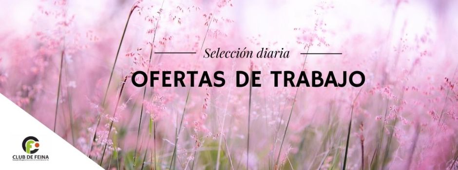 Ofertas de trabajo del martes, 30 de junio de 2026 // Ofertes de feina de dimarts, 30 de juny de 2026