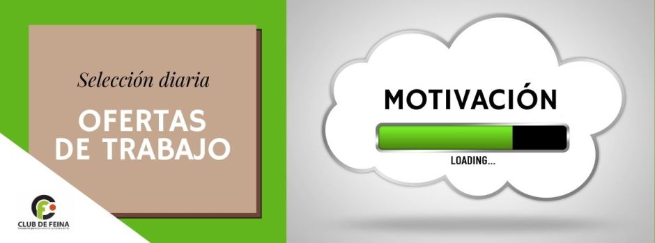Ofertas de trabajo del lunes, 12 de mayo de 2025 // Ofertes de feina de dilluns, 12 de maig de 2025
