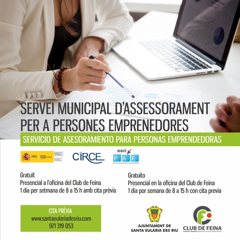 Servicio de asesoramiento para personas emprendedoras